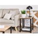 Beliani Mesa de jantar AVIS 45x45 Castanho