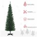 Árvore de Natal PVC, metal e plástico HOMCOM, casa - natal Verde