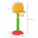 Cesta de Basquetebol Infantil HDPE, PP HOMCOM Cesta de Basquetebol Infantil HDPE, PP HOMCOM Multicor