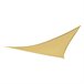 Toldo de sombra triangular Aktive Garden cor creme Creme