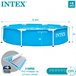 Piscina tubular redonda INTEX Metal Frame Azul