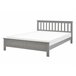 Beliani Cama com estrado Pinho MAYENNE 149x208 Castanho