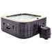 Jacuzzi insuflável Greystone Deluxe 4 pessoas INTEX Cinza