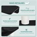 Árvore para Gatos de Parede Preto
