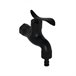 Sined TRITONE Garden fountain em HDPE com fornecimento de engates rápidos, Preto Preto