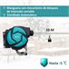Carretel de Mangueira de Água Plástico, PVC DURHAND Multicor