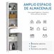 Armário Polivalente MDF HOMCOM, casa - casa de banho 34 Branco