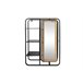 Espelho decorativo mesa TORINO 42X10,5X62cm Castanho