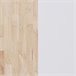 Mesa de centro elevatória Padma 120x60 Branco/ Madeira