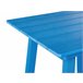 Beliani Mesa de bar ADIRONDACK 59x59 Azul
