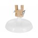 Beliani Candeeiro de mesa SALADO Branco