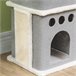 Arranhador para Gatos Melamina de Madeira e Sisal PawHut Cru