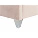 Beliani Cama Terciopelo LUBBON 189x215 Cinza