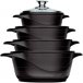 Trem de Cozinha Indução Briebe MGK-12 Preto