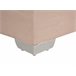 Beliani Cama continental Poliéster ADMIRAL 190x215 Areia