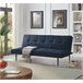 Sofá cama 3 lugares BOWY Sofá cama 3 lugares BOWY Azul