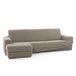 Cobertura para chaise longue com braço esquerdo curto NIAGARA Cinza Claro
