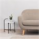 Mesa de apoio redonda Yala, terrazzo Branco Branco