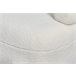 Cadeirão IVORY decorativo cor branca Branco