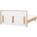 Beliani Cama com estrado MDF SERRIS 188x215 Castanho
