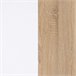 Armário de cozinha Colin 4 Portas 72 Natural/ Branco