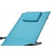 Beliani Cadeira lounge/relax CARANO Azul