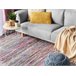 Beliani Entrelaçado MERSIN 140x200 Multicor