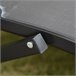 2 espreguiçadeiras dobráveis Aluminum, Texteline Outsunny Cinza