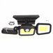 Aktive Aplique o candeeiro de parede LED solar Preto