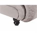 Beliani Chaise longue Poliéster LORMONT Cinza Escuro