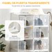 Armário Modular PP HOMCOM, casa - móveis de armazenamento 28 Branco