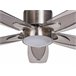 Beliani Lâmpada de teto com ventilador COYOTE Cinza
