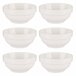 Conjunto de 6 taças para aperitivos em porcelana coleção VESSIA Branco