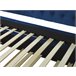 Beliani Cama nido Terciopelo MONTARGIS 91x219 Azul Marino