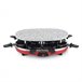 Grelhador Raclette 8 pessoas 4 em 1 Rp412 H.koenig Preto/ Vermelho
