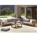 Beliani Conjunto lounge Madeira de acácia com certificado FSC® TIMOR Madeira