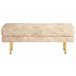 Beliani Banco de cama ROSEVILLE 117x40 Bege