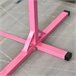 Barra de Ginástica Aço e Madeira de Faia HOMCOM Rosa