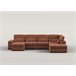Sofá de canto em U STEWART XXL Sofá de canto em U STEWART XXL Terracota
