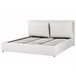 Beliani Cama com armazenamento Veludo BAJONNA 204x235 Bege