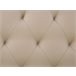 Beliani Cama com estrado Pele sintética ESSONNE 219x208 Bege