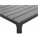 Beliani Mesa de jardim PRATO Cinza