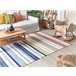 Beliani De tejido plano TOZAKLI 140x200 Multicor
