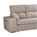 Chaise longue CIRO reversível Bege