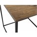 Beliani Conjunto de 2 mesas auxiliares DENNY 35x35 Preto