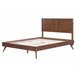 Beliani Cama com estrado MDF ISTRES 169x205 Castanho