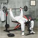 Banco de Musculação Aço e PU SPORTNOW Preto