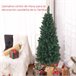 Árvore de Natal Metal e PVC HOMCOM, casa - natal Verde