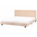 Beliani Cama Bouclé ALBI 195x211 Bege