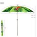 Aktive Guarda-sol tropical inclinável UV40 c/capa Verde